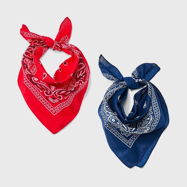 Mens Paisley Bandana Scarves - Goodfellow & Co Product Image