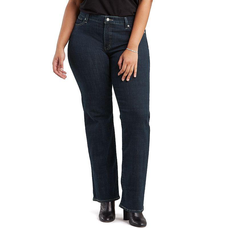 Plus Size Levis Classic Bootcut Jeans, Womens Med Blue Product Image