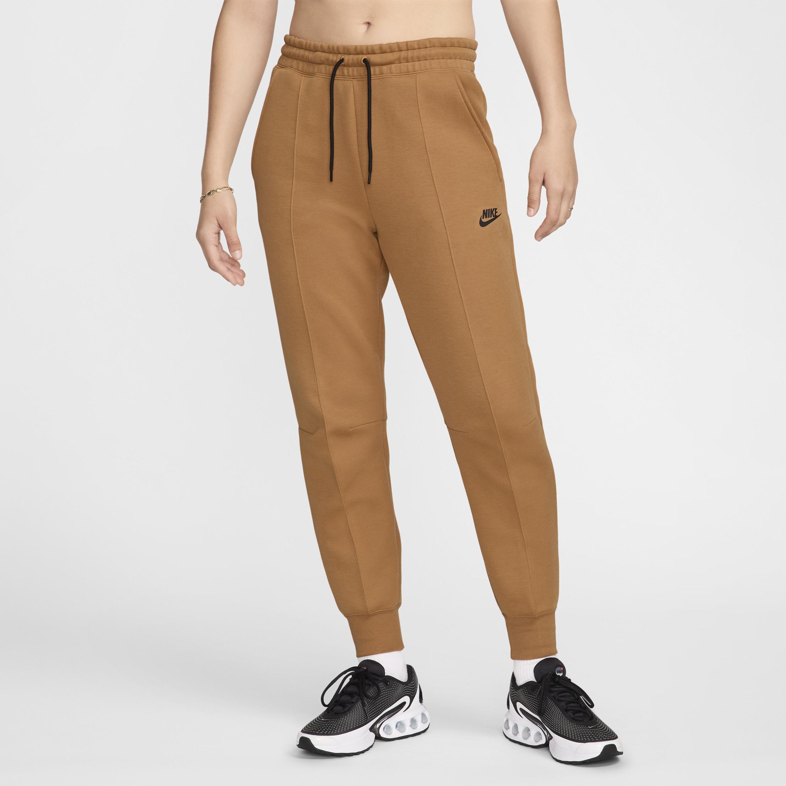 Womens Nike Sportswear Tech Fleece Mid-Rise Jogger Pants Product Image