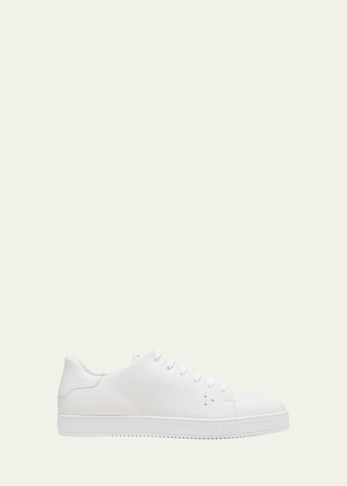 Mens Playtime Scritto Low-Top Leather Sneakers Product Image