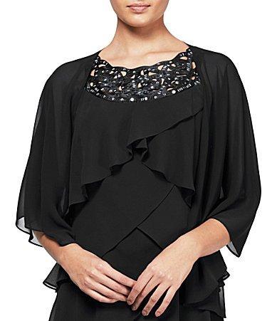 Ignite Evenings Multi Wear Chiffon Shawl Product Image