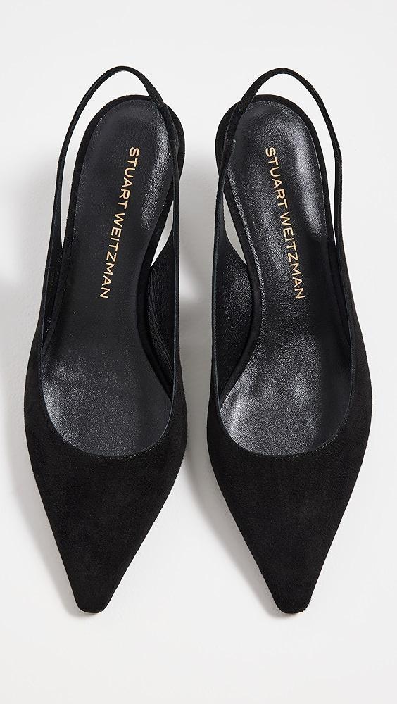 Stuart Weitzman 50mm Naomi Slingback Pumps | Shopbop Product Image