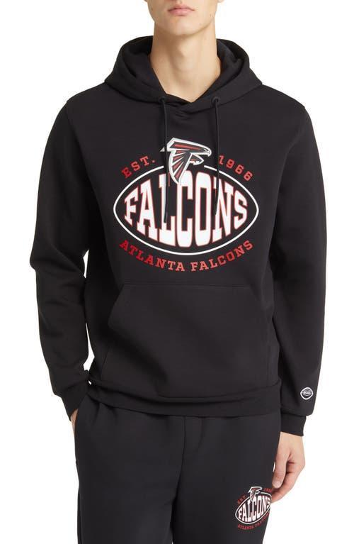 Boss Nfl Atlanta Falcons Cotton Blend Printed Regular Fit Hoodie Product Image