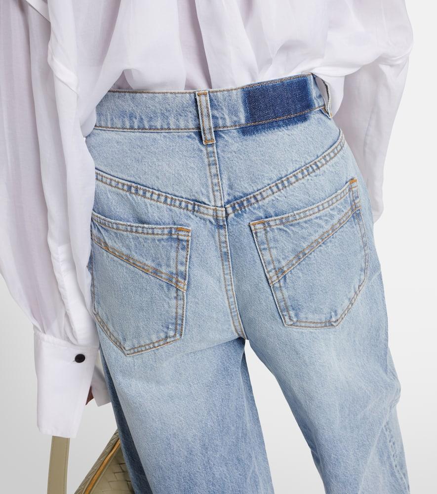 Natura Oversize Jeans In Celeste Product Image