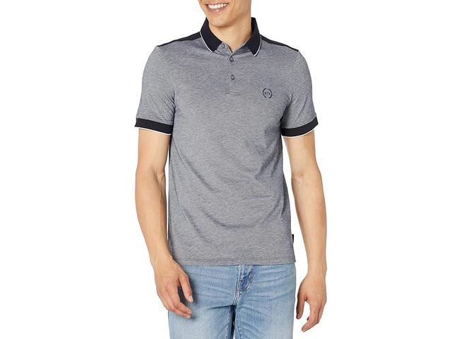 Armani Exchange Heathered Piqu Polo Product Image