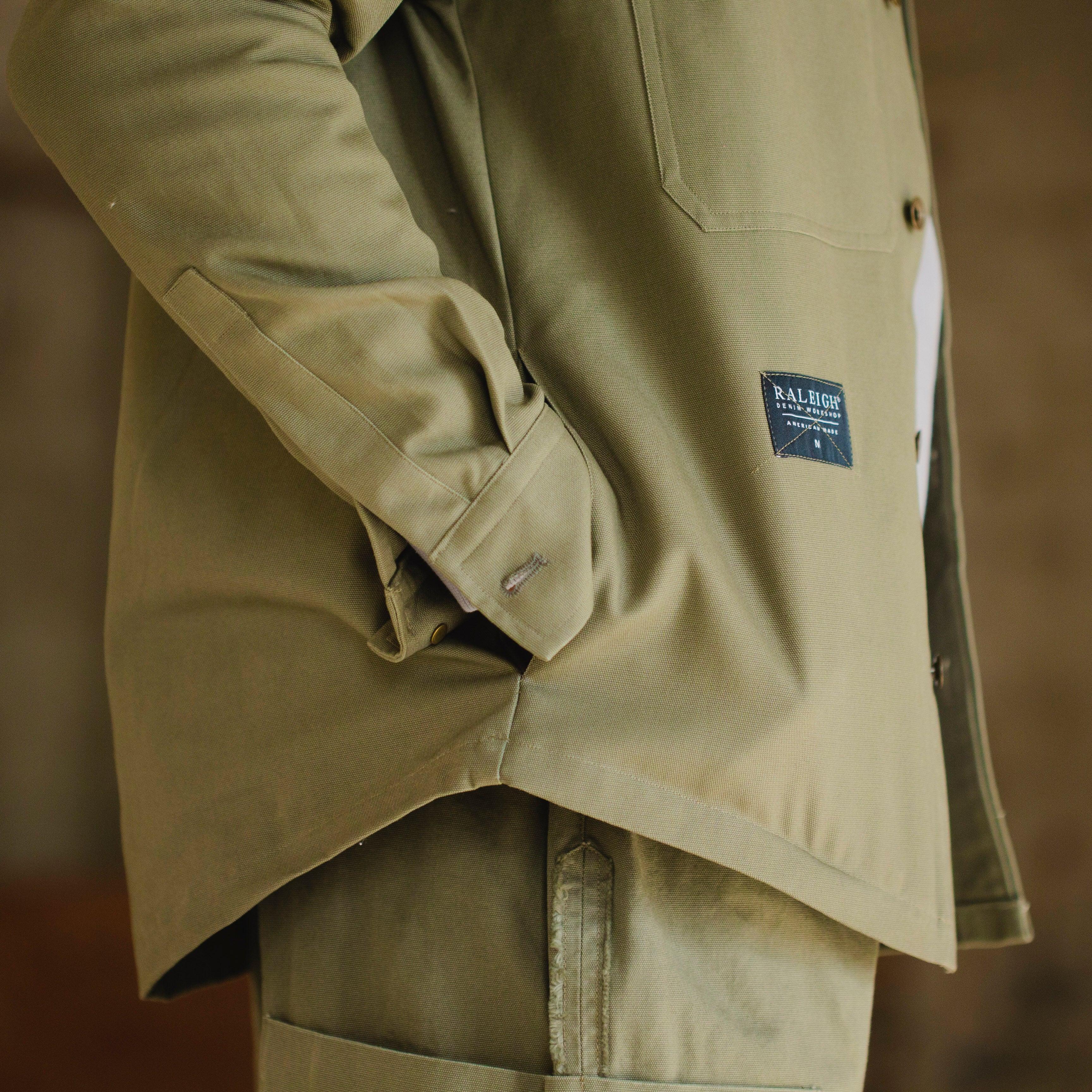 Workshirt | Olive Canvas Male Product Image