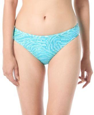 Vince Camuto Womens Sequin Zebra Print Hipster Bikini Bottoms Product Image