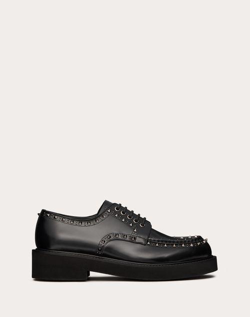 VALENTINO GARAVANI GENTLEGLAM DERBY SHOE IN CALFSKIN Product Image