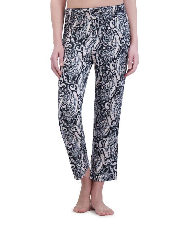 Tahari Womens Drawstring Straight Leg Pajama Pant Product Image