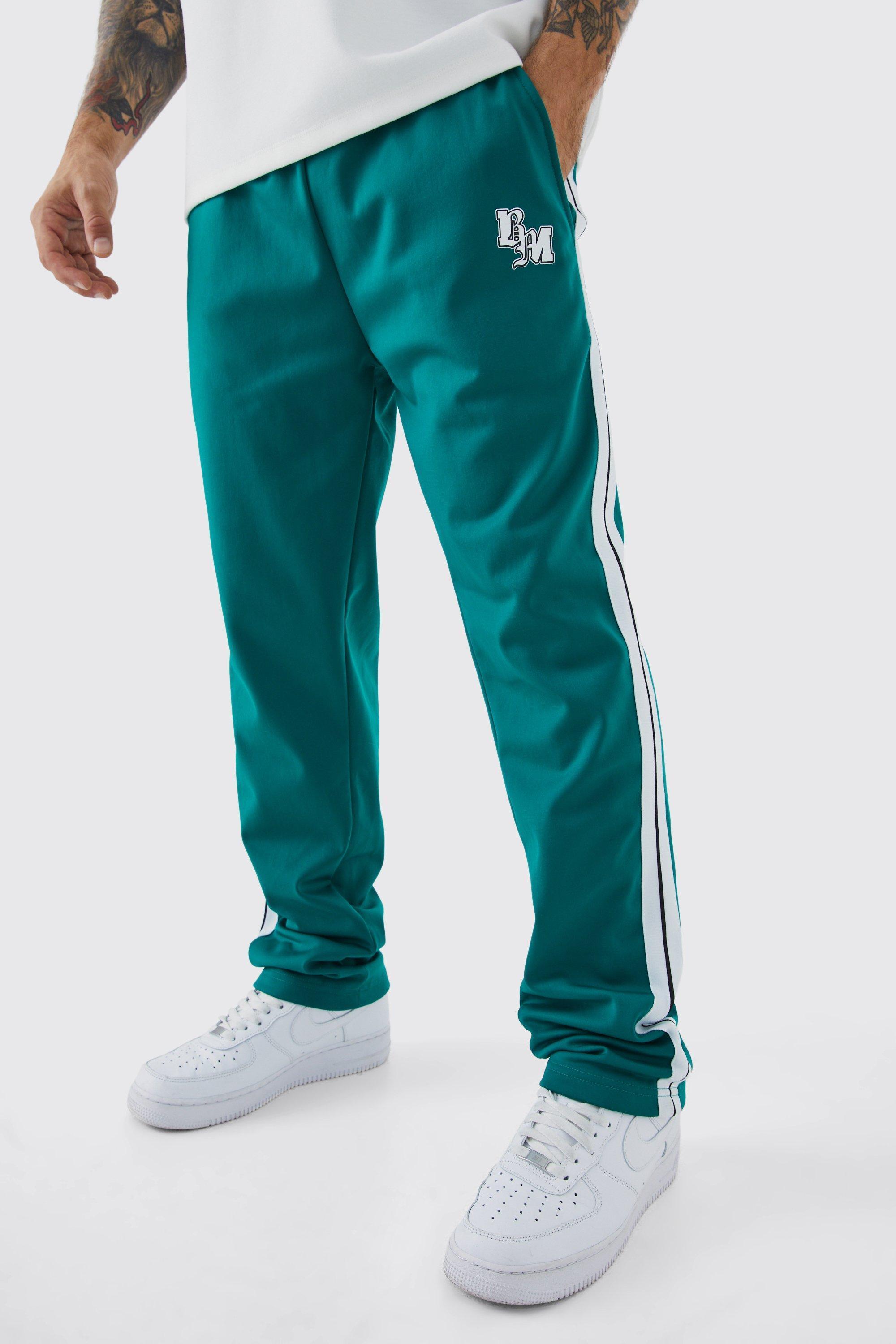 Tricot Tape Detail Sweatpants | boohooMAN USA Product Image