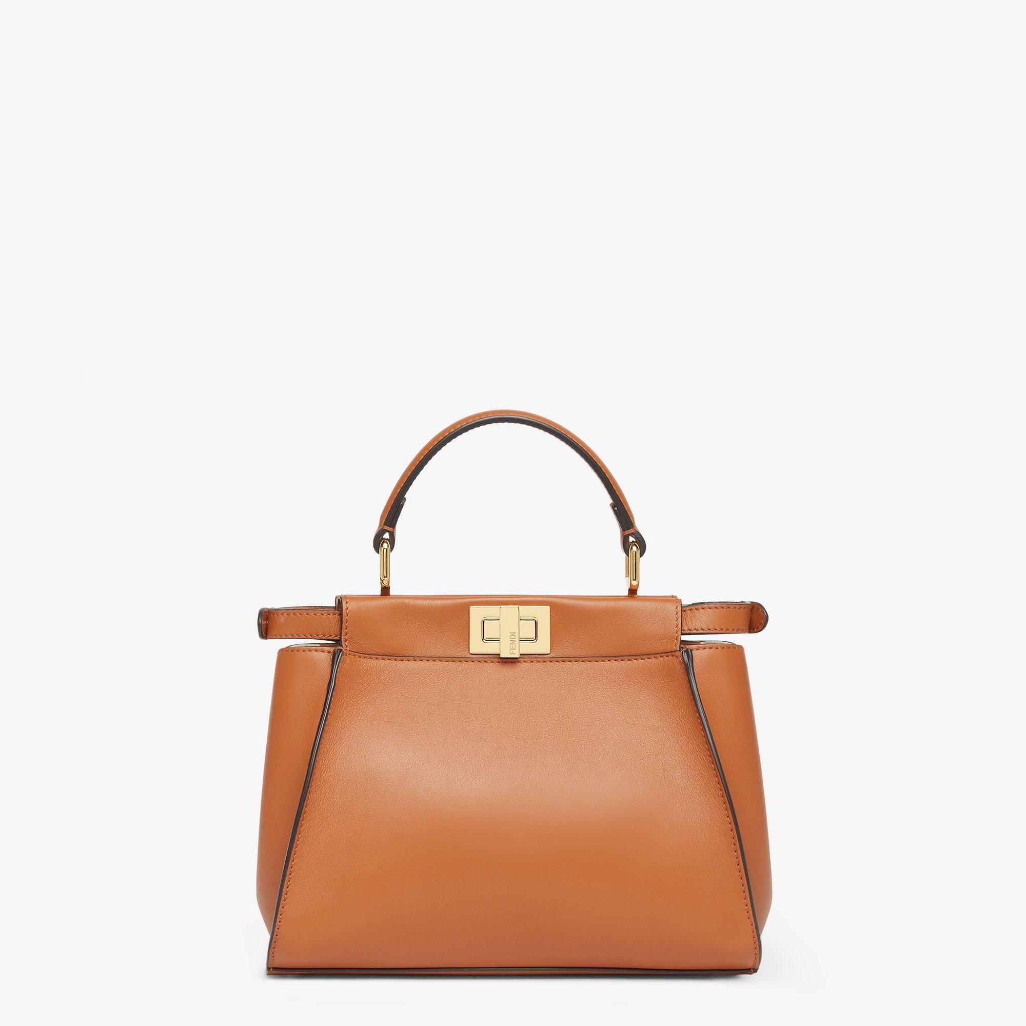 Peekaboo MiniBrown leather bag Product Image