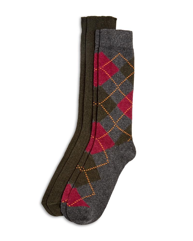 The Mens Store at Bloomingdales Argyle Cashmere Socks, Pack of 2 - 100% Exclusive Product Image