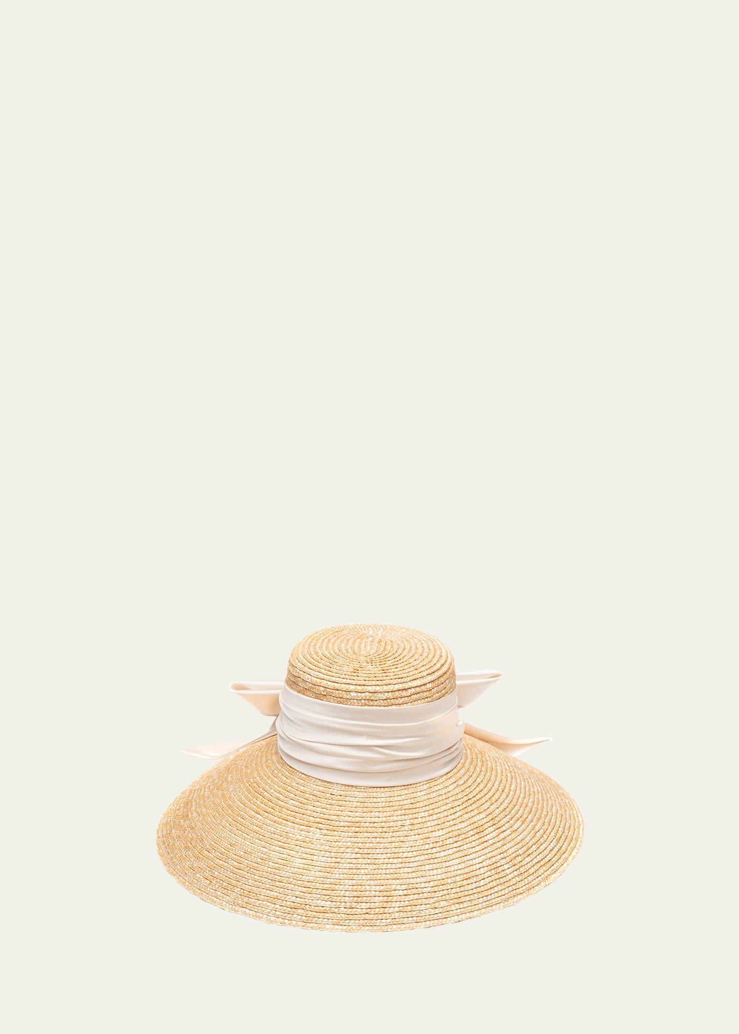 Womens Mirabel Satin Bow Sunhat Product Image