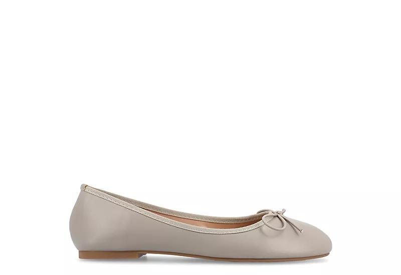 Journee Collection Vika Womens Ballet Flats Blue Product Image