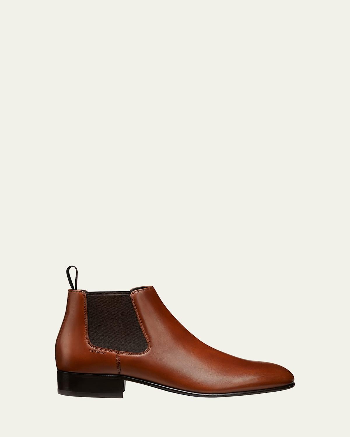 Mens Adwin Leather Chelsea Boots Product Image