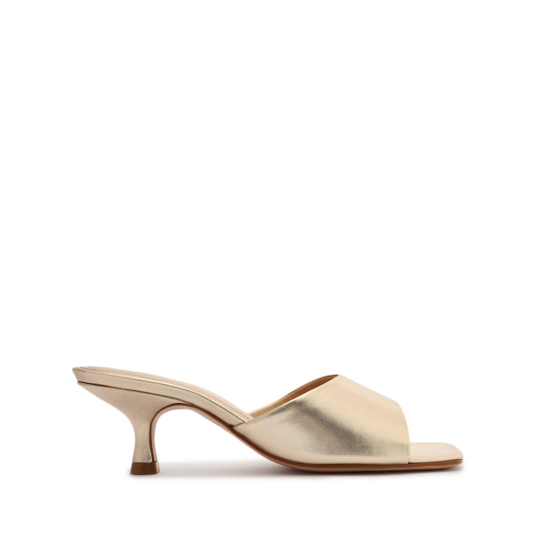 Dethalia Metallic Leather Sandal - 6.5 Platina Gold Metallic Leather Product Image