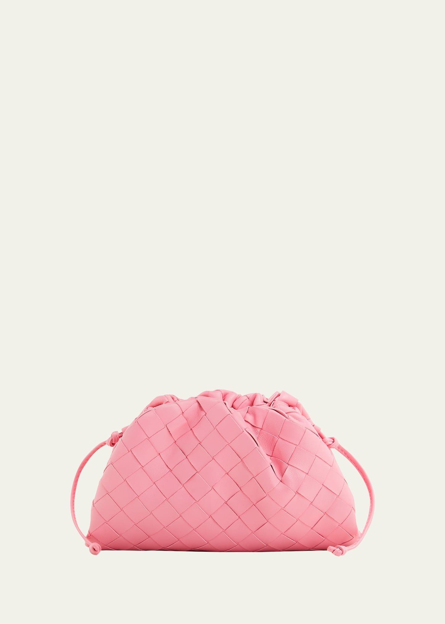 Bottega Veneta Small The Pouch Leather Clutch Product Image