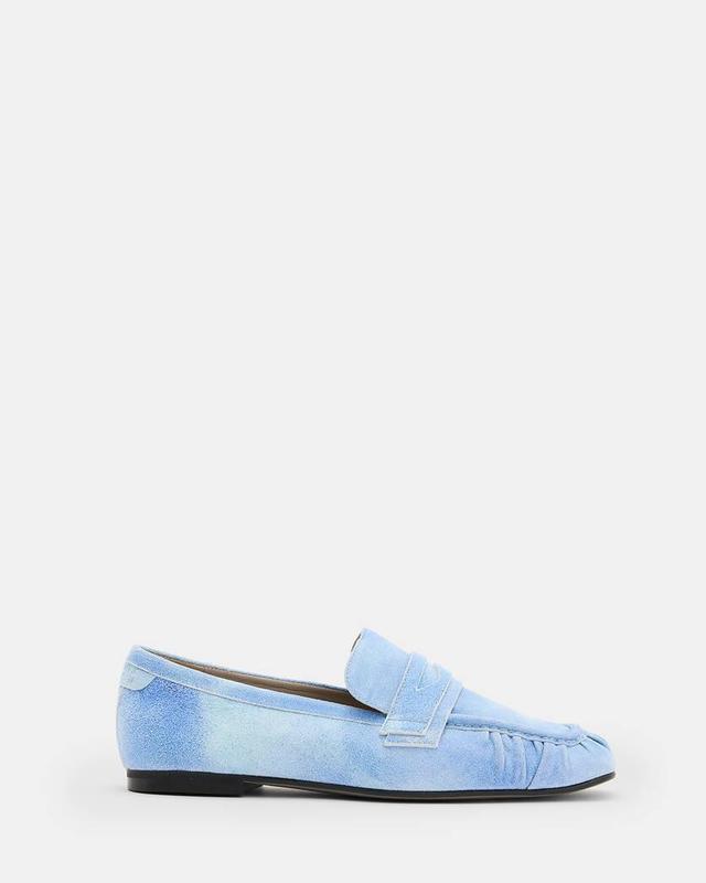 Sapphire Suede Loafer Shoes Product Image