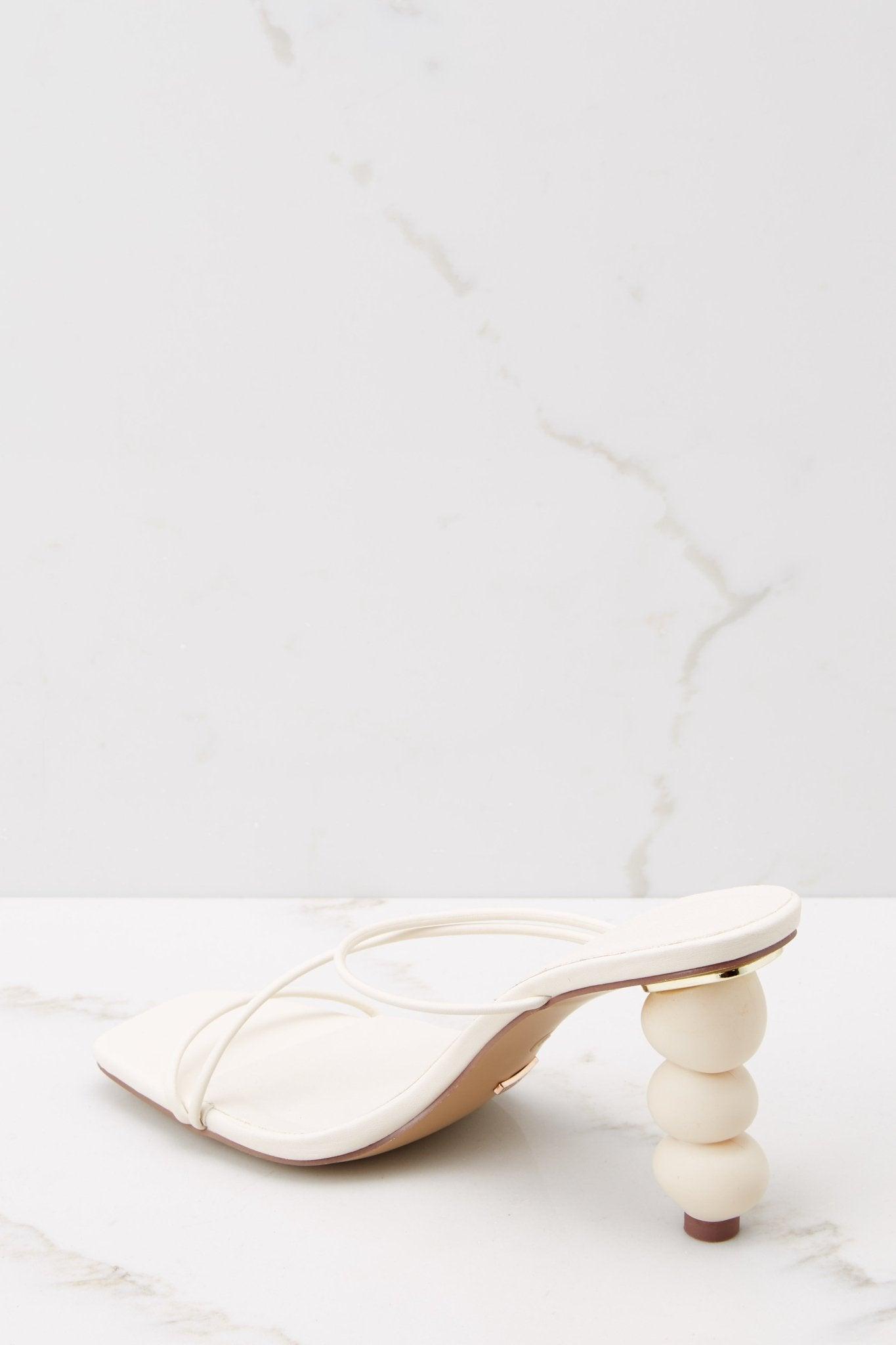 Torin Bone Heels Ivory Product Image