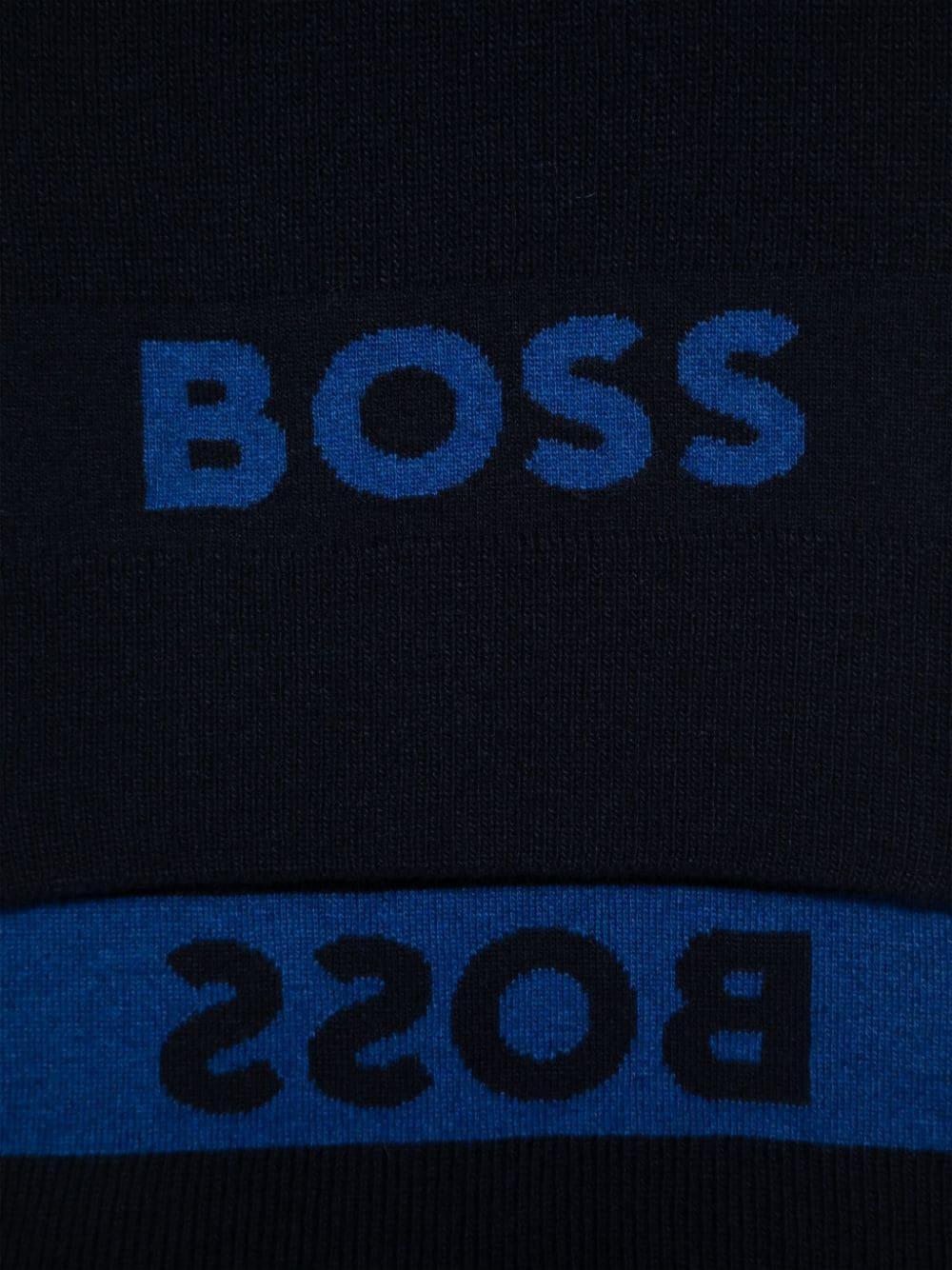 HUGO BOSS Scarf In Blue Product Image