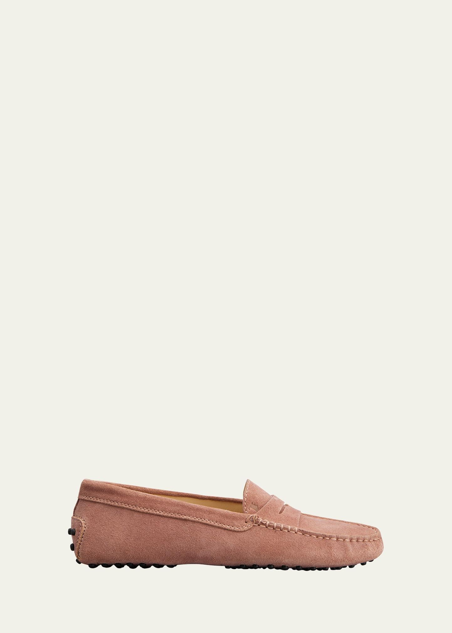 Gommini Suede Driver Penny Loafers Product Image