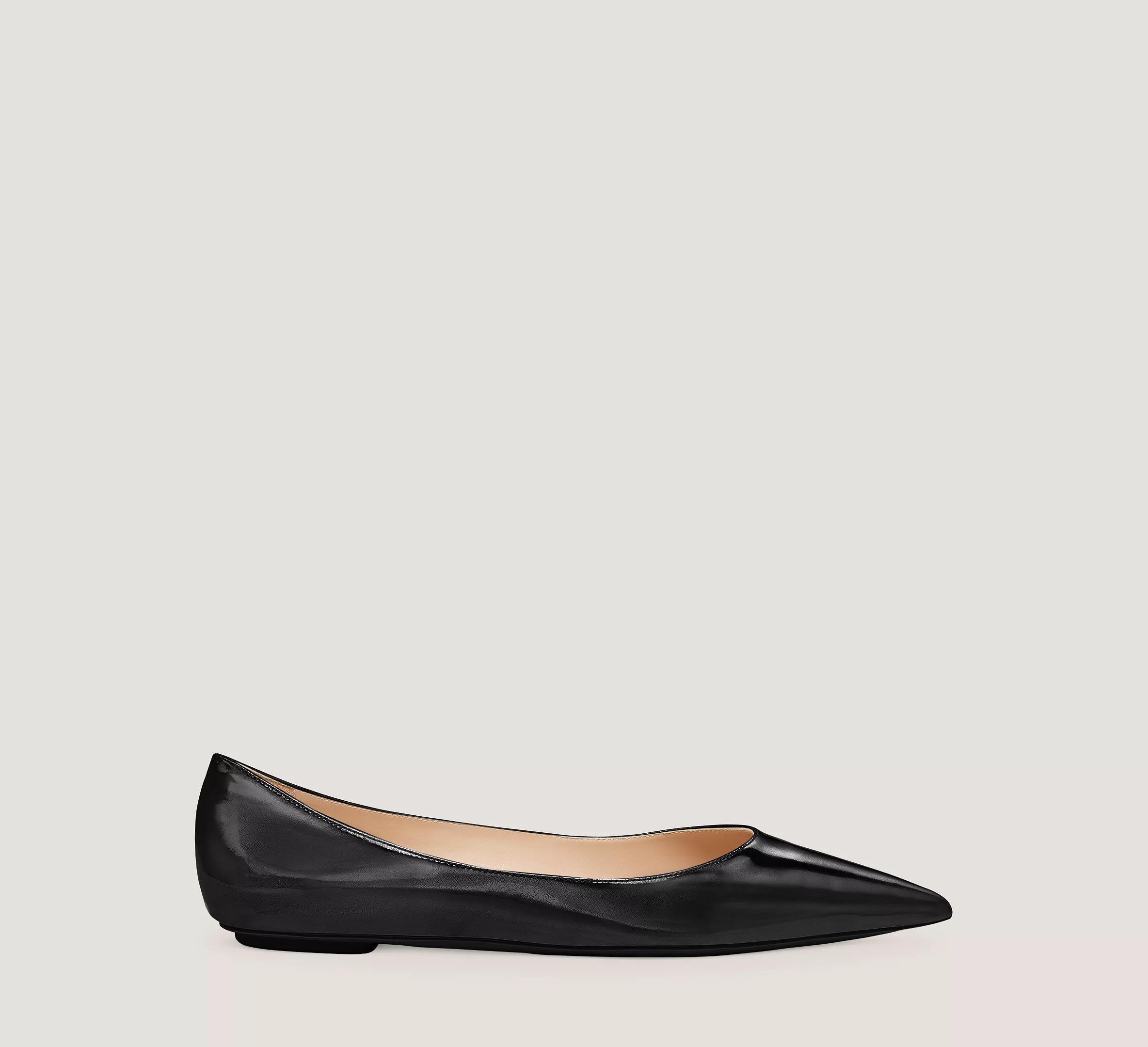 STUART WEITZMAN Emilia Flat In Black Product Image