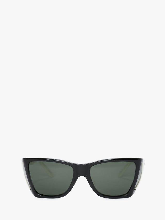 JW ANDERSON X PERSOL - WIDE FRAME SUNGLASSES in black | JW Anderson US  Product Image