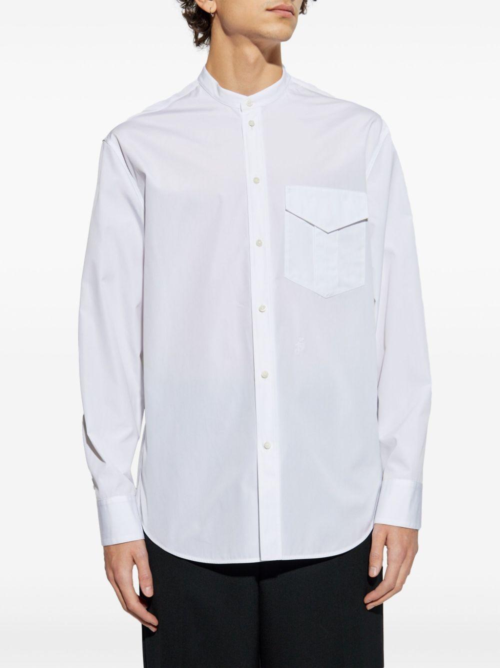 flap-pocket shirt Product Image