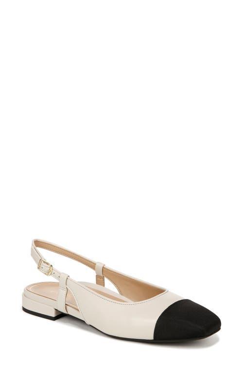 Vionic Petaluma Leather Slingback Cap Toe Flats Product Image