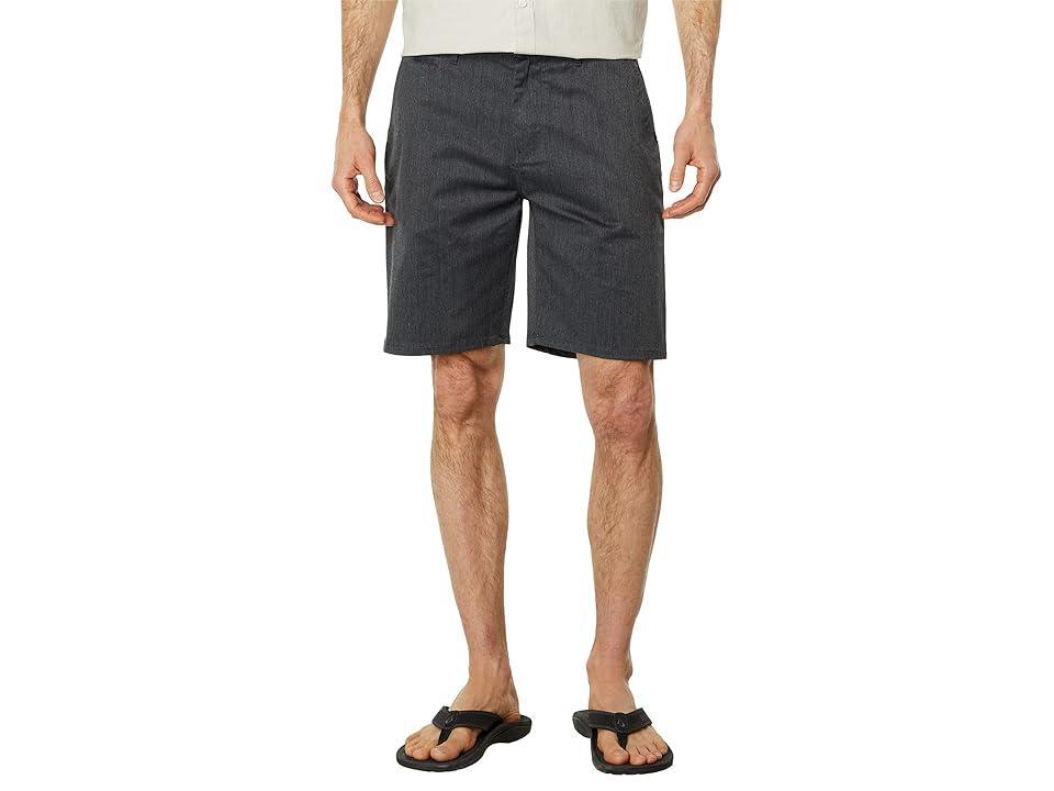 Quiksilver Everyday Union Stretch Shorts (Dark Grey Heather) Men's Clothing Product Image