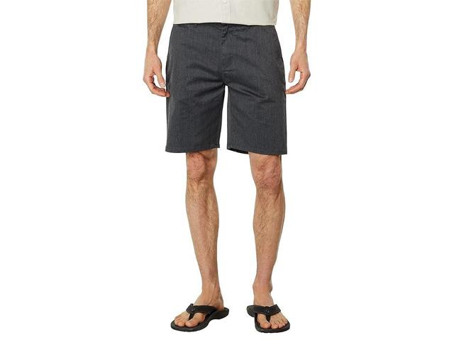 Quiksilver Everyday Union Stretch Shorts (Dark Grey Heather) Men's Clothing Product Image