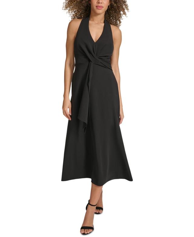 Siena Womens Halter Midi Dress Product Image