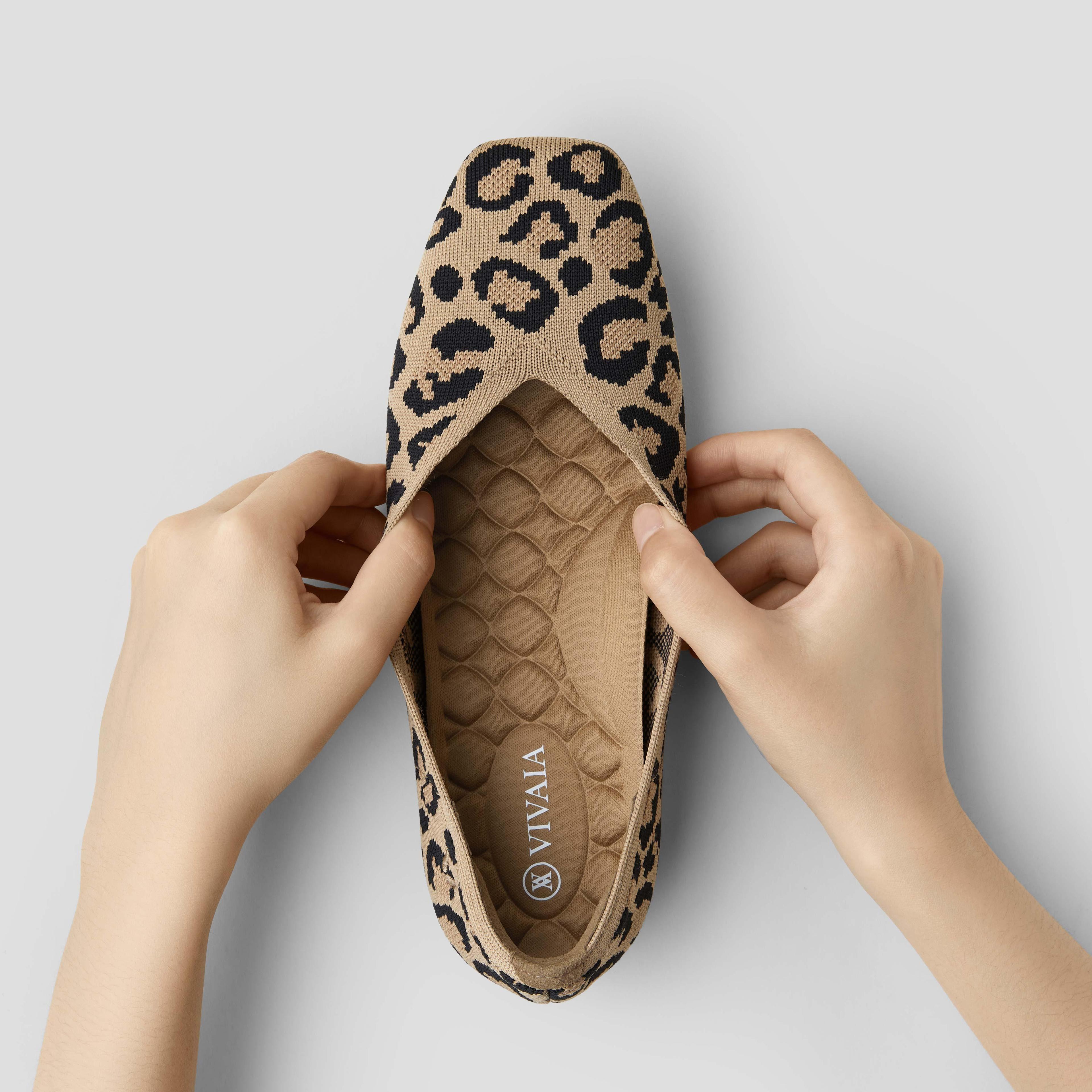 Lightweight Square-Toe V-Cut Flats (Margot Walker) Product Image