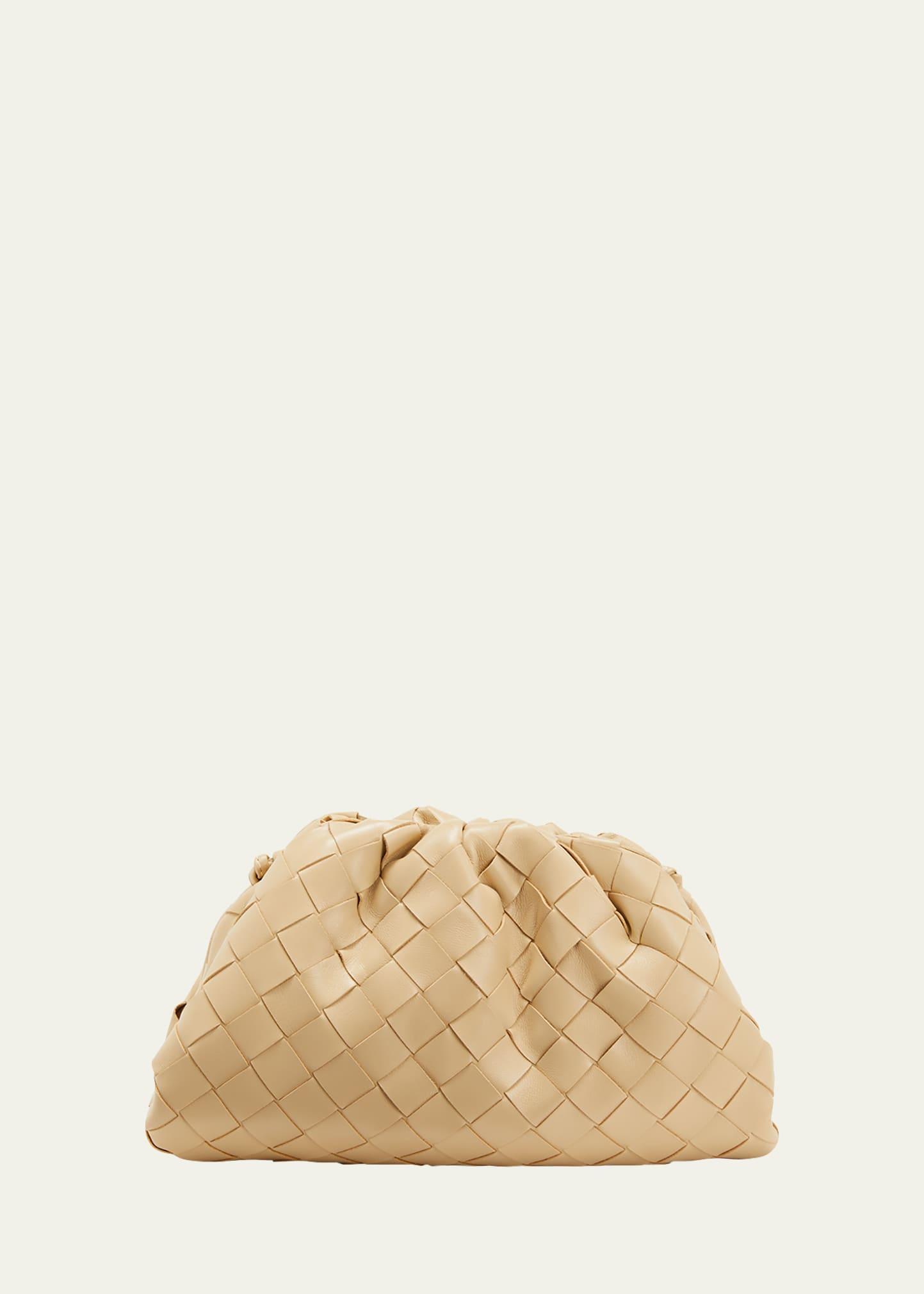 Bottega Veneta Small The Pouch Leather Clutch Product Image