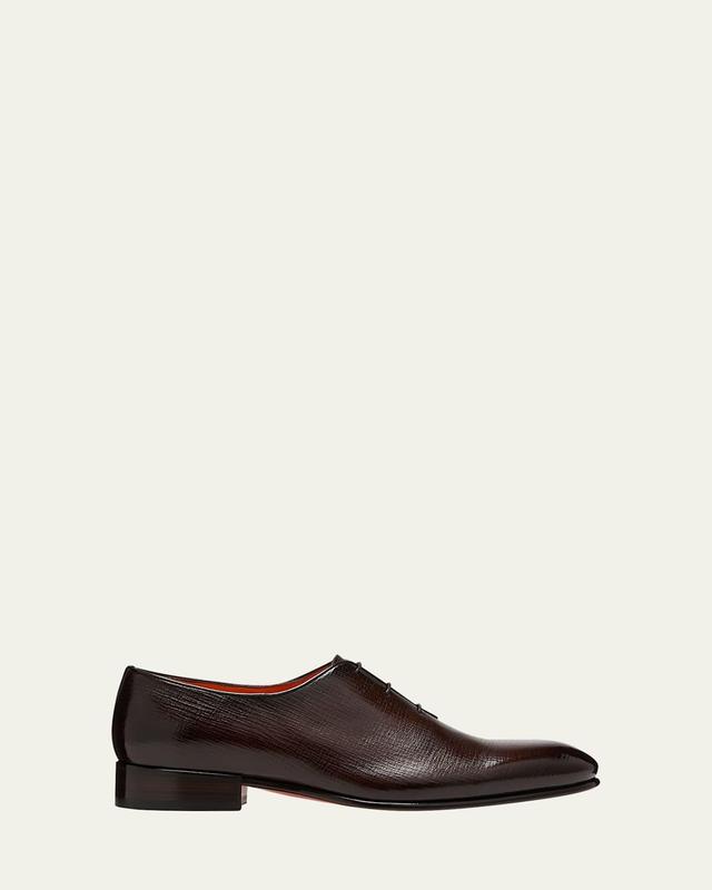 Burnished Leather Loafers Product Image