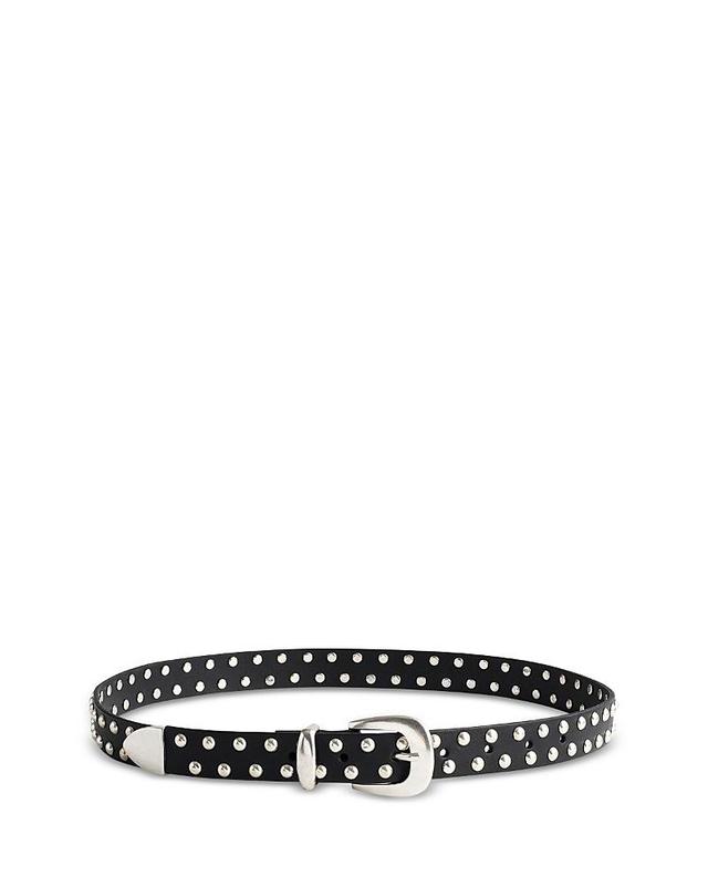 Madewell Womens Studded Skinny Leather Western Belt Product Image