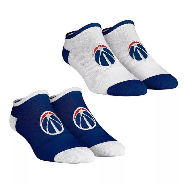 Womens Rock Em Socks Washington Wizards Core Team 2-Pack Low Cut Ankle Sock Set Product Image