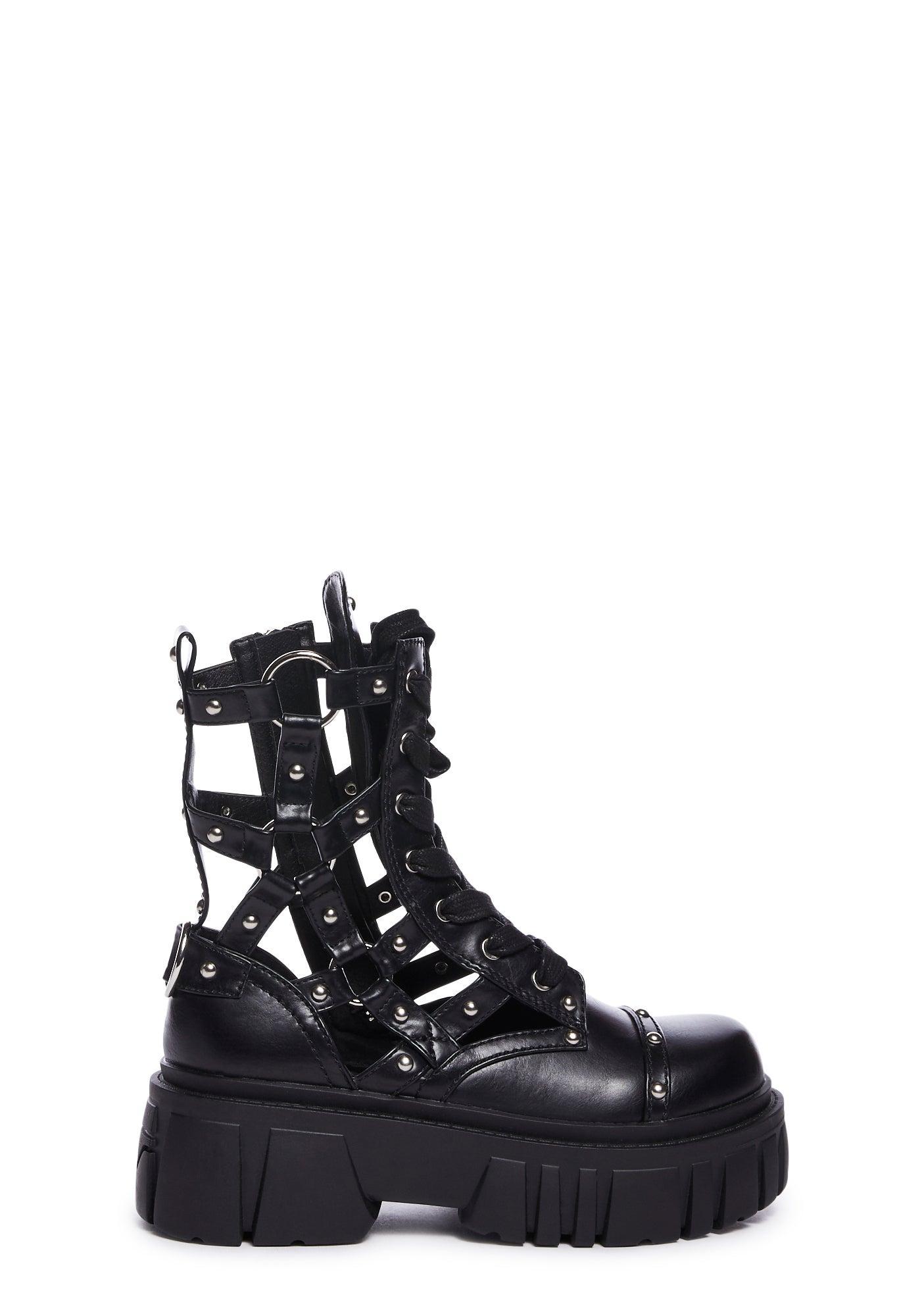 Endless Desire Combat Boots Male Product Image