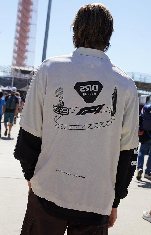 F1 Mens x PacSun Recycled Apex Camp Shirt Product Image