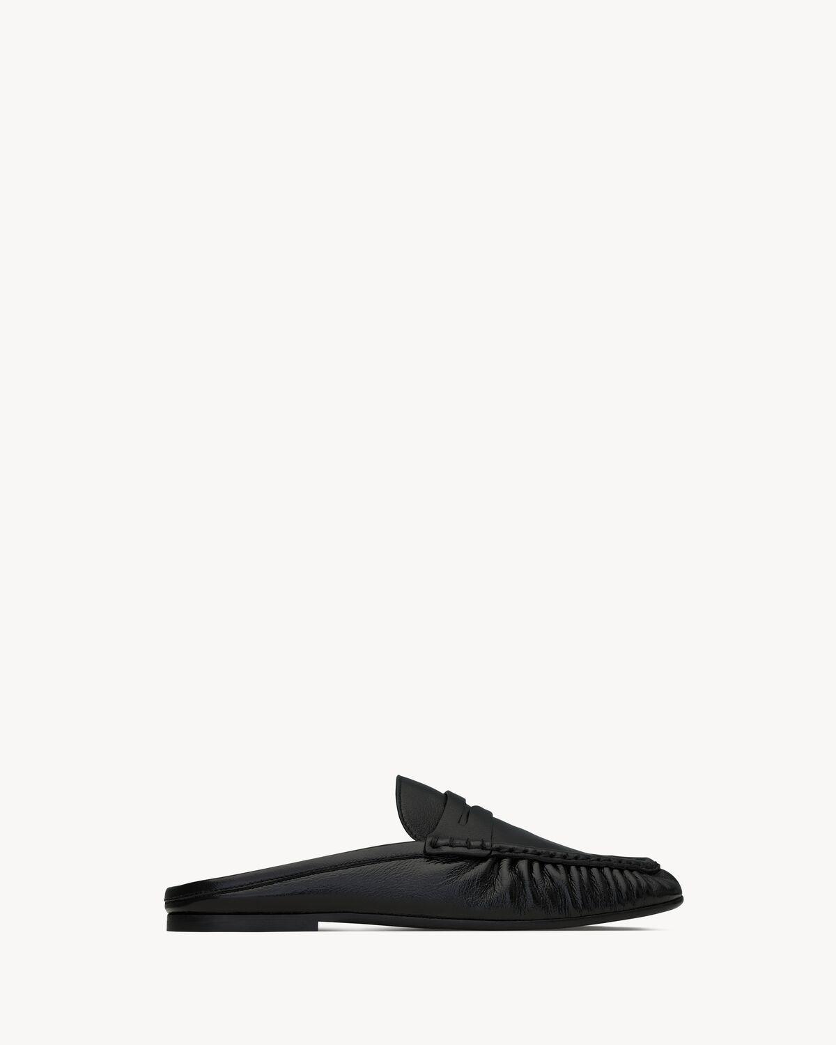 LE LOAFER penny mules in smooth leather | Saint Laurent | YSL.com Product Image