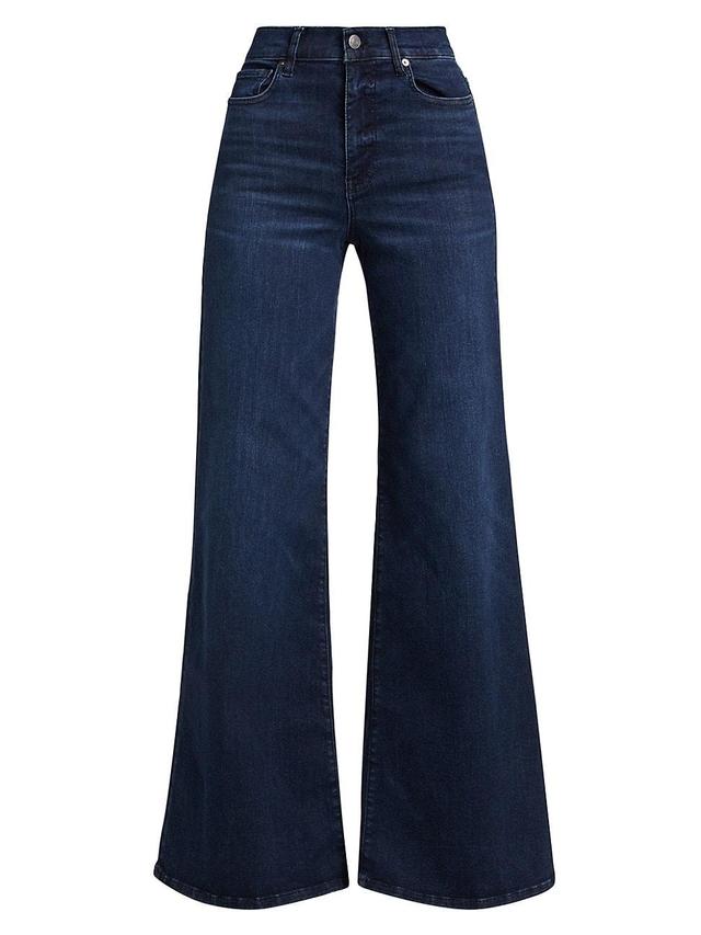 Womens Le Palazzo High-Rise Wide-Leg Jeans Product Image