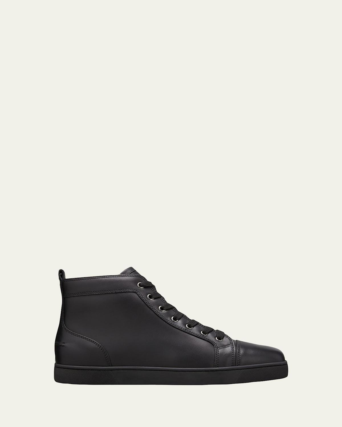 Mens Louis Leather High-Top Sneakers Product Image