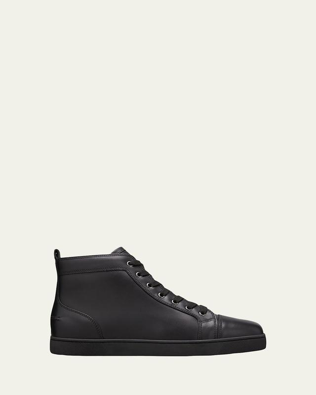 Men's Louis Leather High-Top Sneakers Product Image