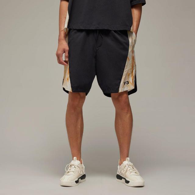 adidas Y-3 Rust Dye Shorts Black S Mens Product Image