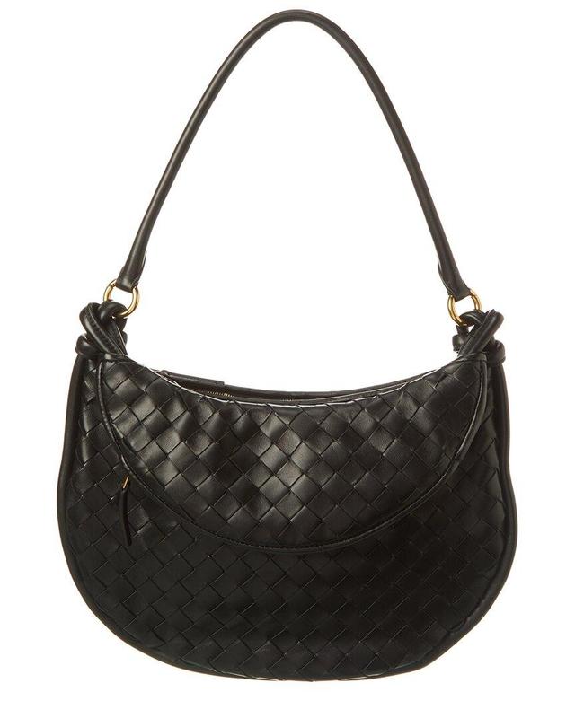 Medium Gemelli Intrecciato Shoulder Bag In Black Product Image