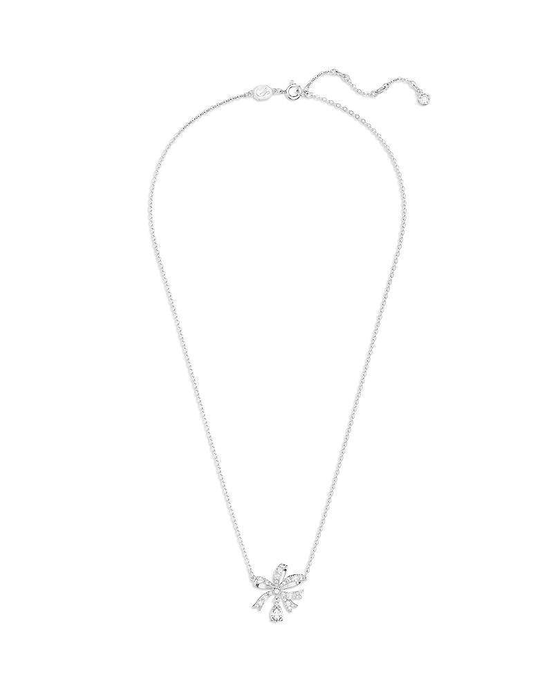 Swarovski Volta Collection Crystal Bow Short Pendant Necklace Product Image