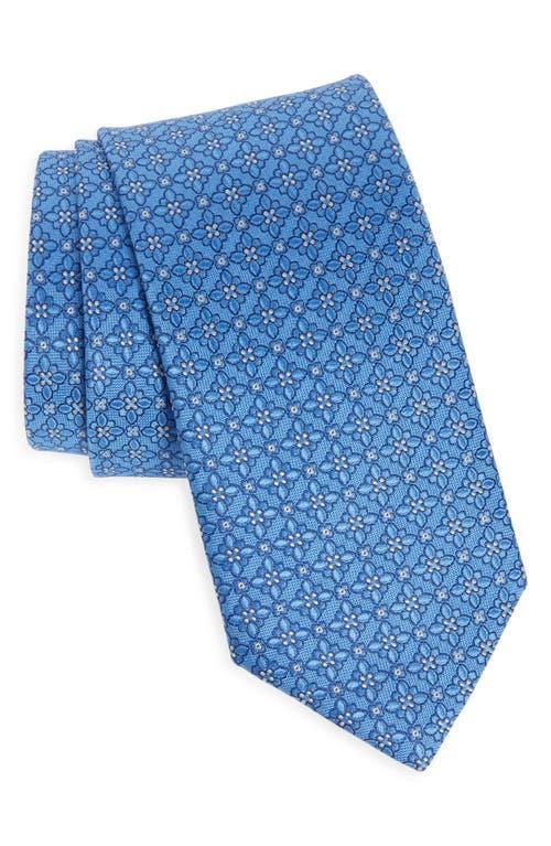 Eton Floral Medallion Silk Tie Product Image