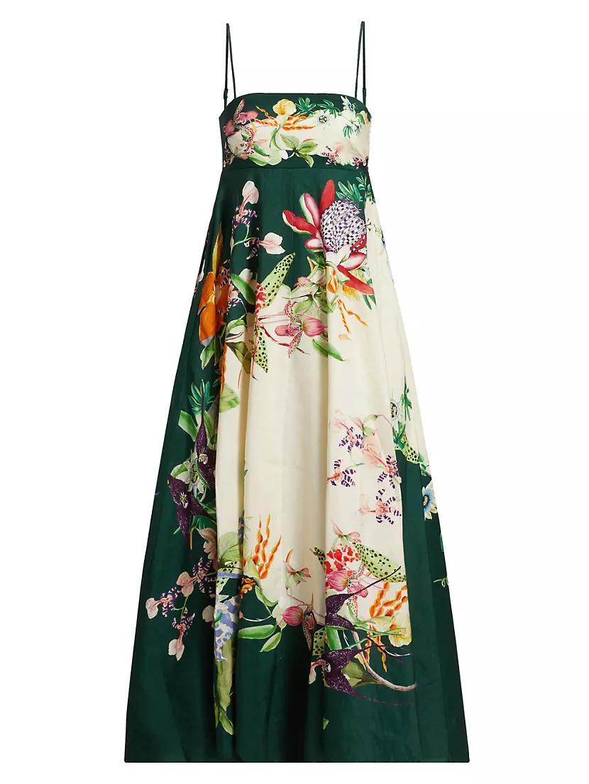 Aggie Linen Maxi Dress Product Image