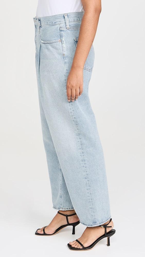 AGOLDE Fold Waistband Jeans | Shopbop Product Image