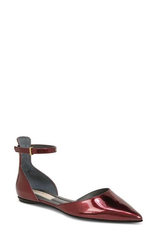 Franco Sarto Racer Ankle Strap dOrsay Pointed Toe Flat Product Image